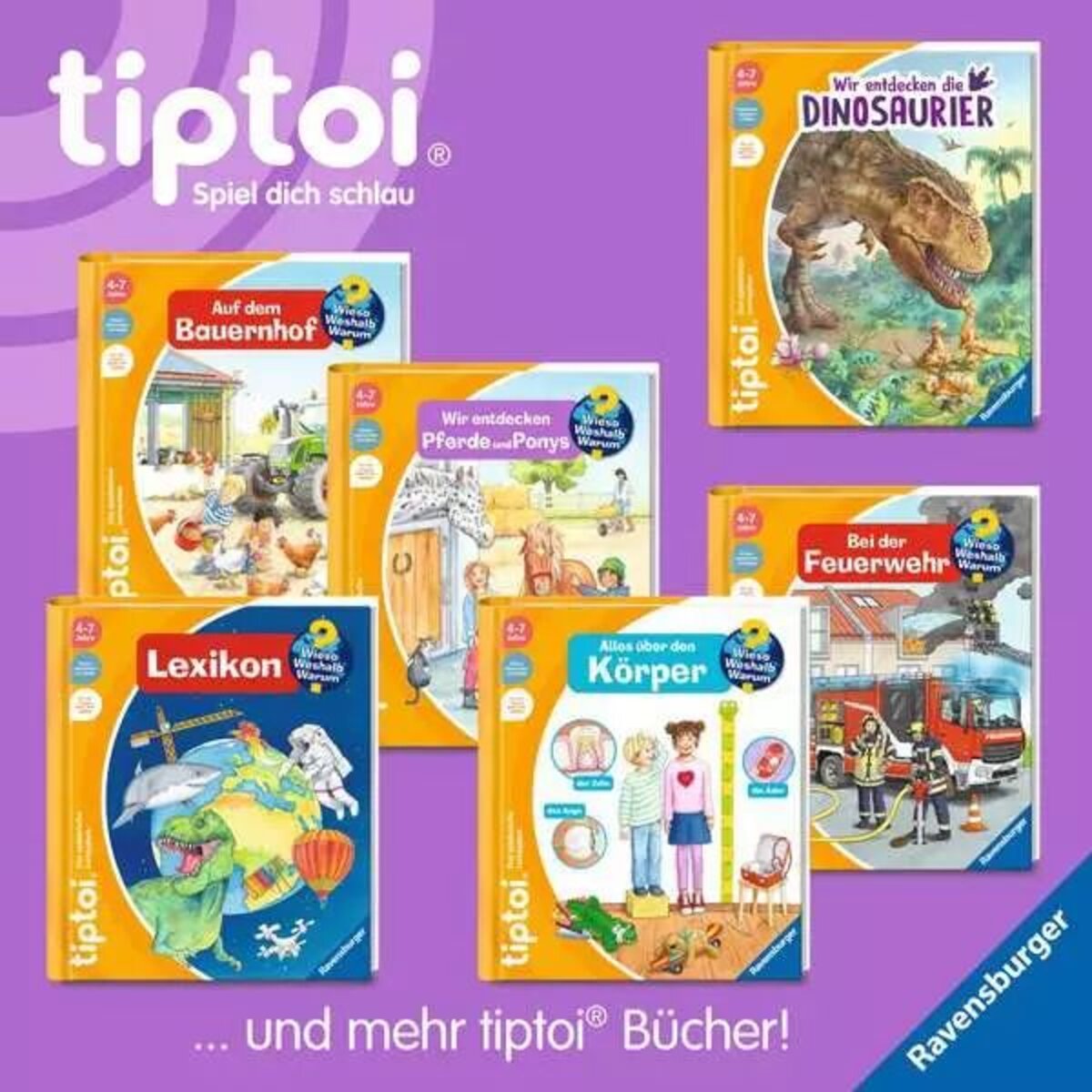 Ravensburger tiptoi® Wieso? Weshalb? Warum? Wir entdecken die Musik