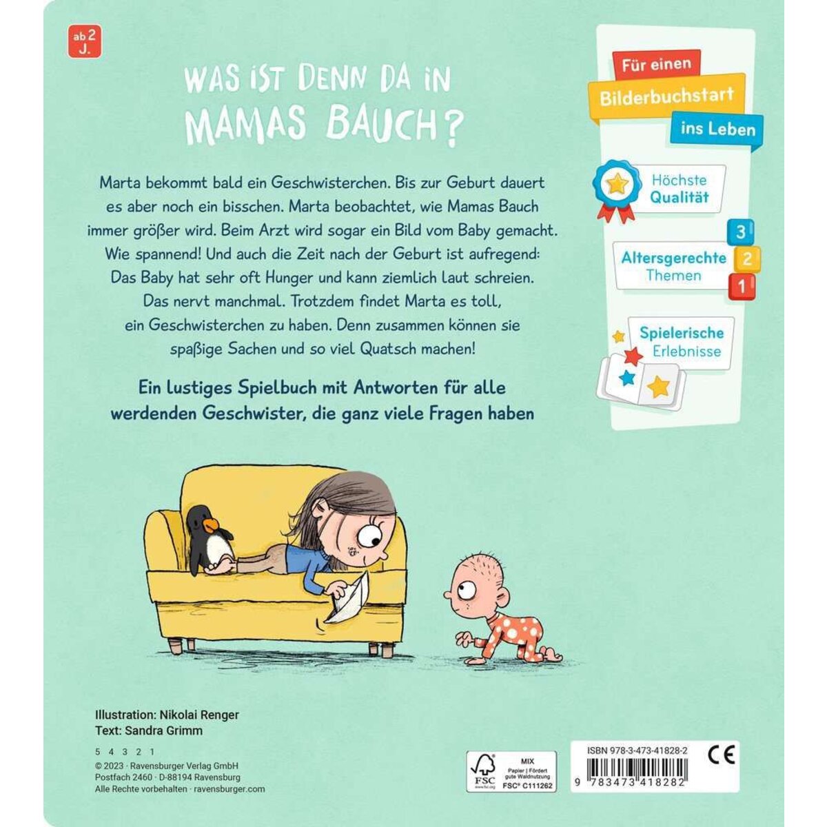 Ravensburger Und da drin ist ein Baby?