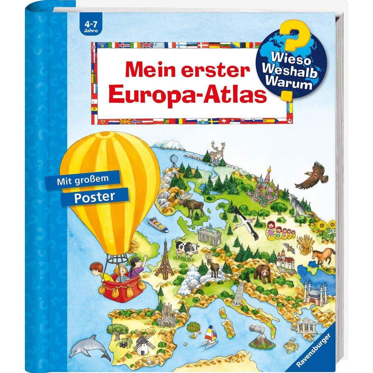 Ravensburger Wieso? Weshalb? Warum? - Mein erster Europa-Atlas