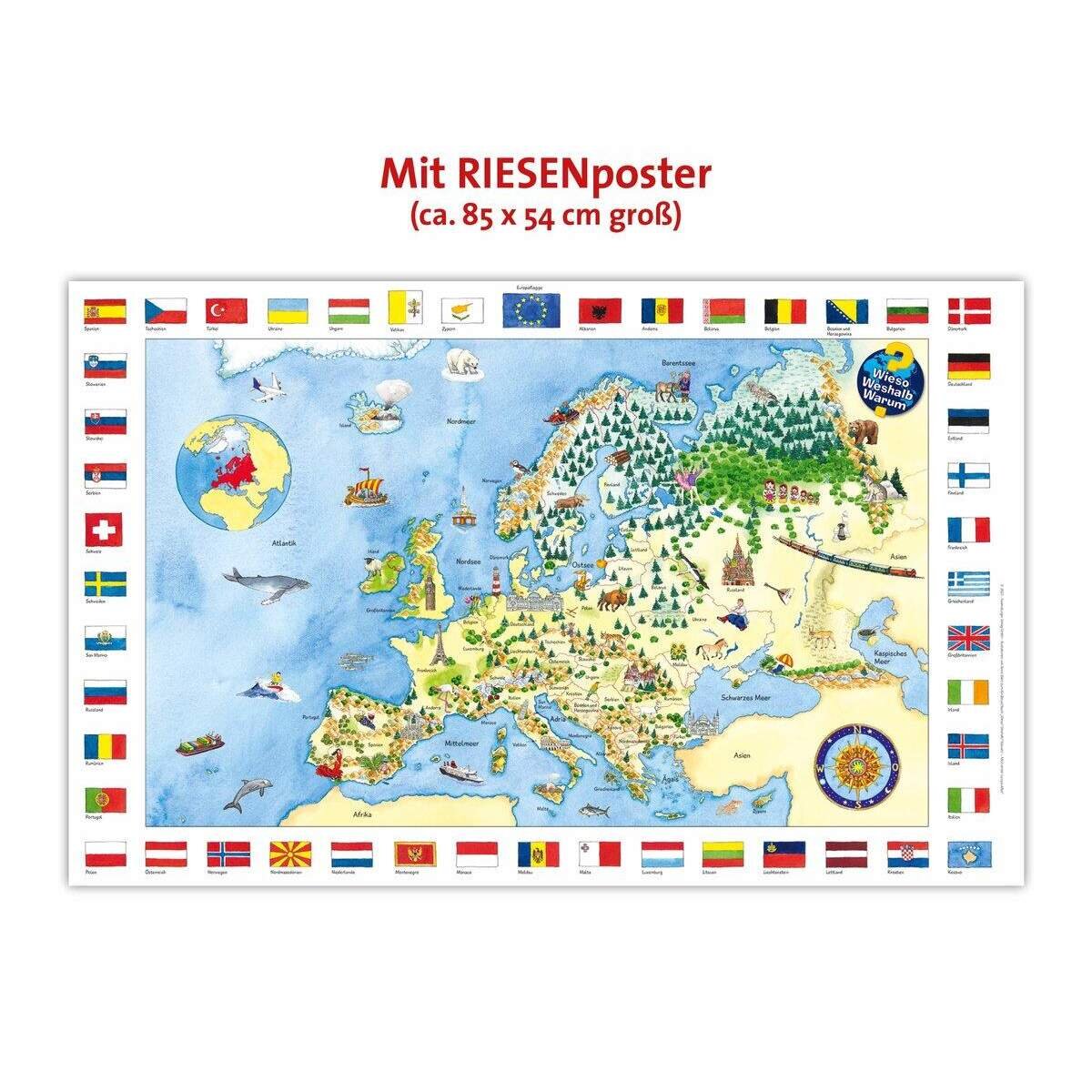 Ravensburger Wieso? Weshalb? Warum? - Mein erster Europa-Atlas