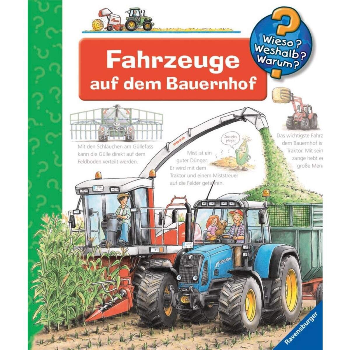 Ravensburger Wieso? Weshalb? Warum? 57 Fahrzeuge auf dem Bauernhof
