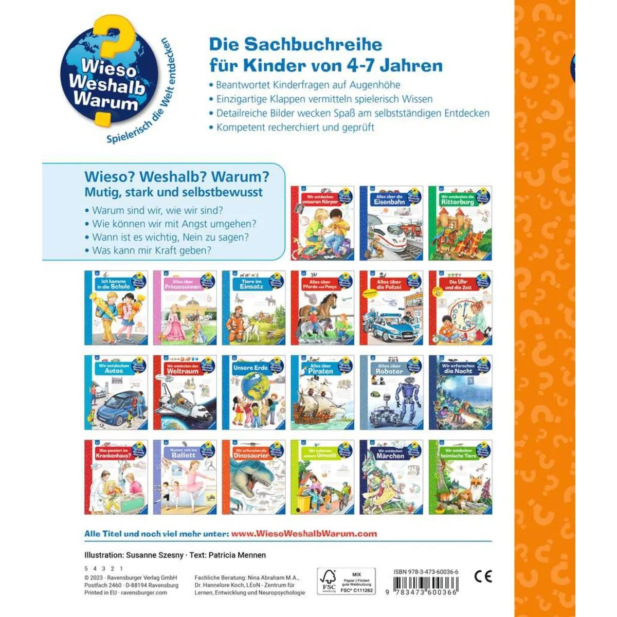 Ravensburger Wieso? Weshalb? Warum? Band 51: Mutig, stark und selbstbewusst
