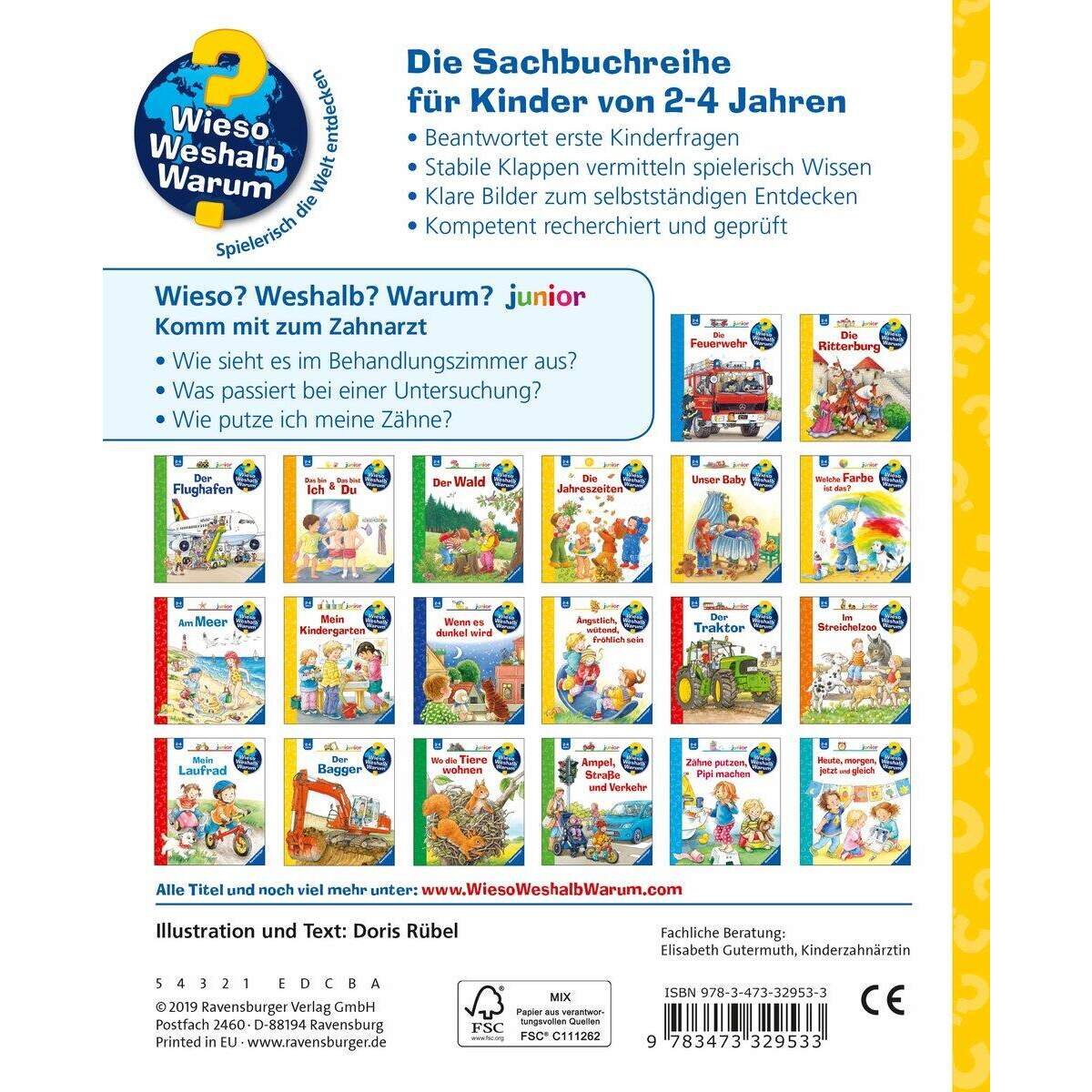 Ravensburger Wieso? Weshalb? Warum? Band 64: Komm mit zum Zahnarzt