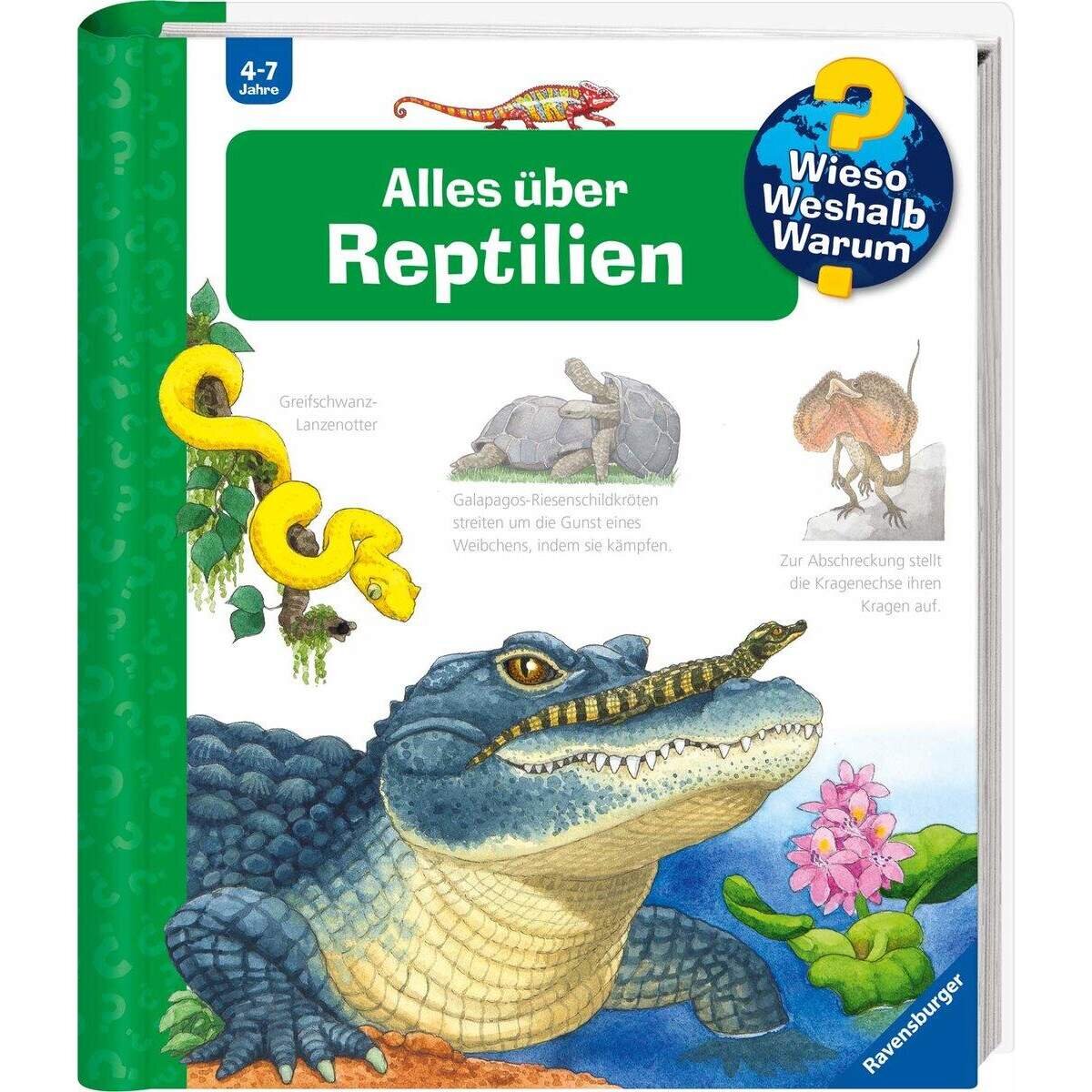 Ravensburger Wieso? Weshalb? Warum? Band. 64: Alles über Reptilien