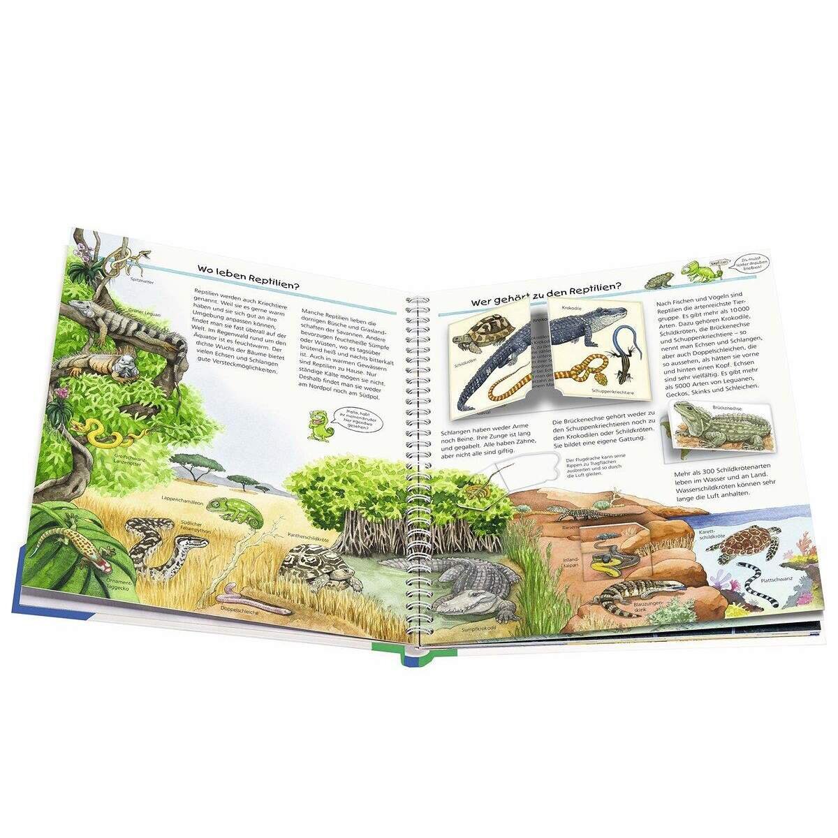 Ravensburger Wieso? Weshalb? Warum? Band. 64: Alles über Reptilien