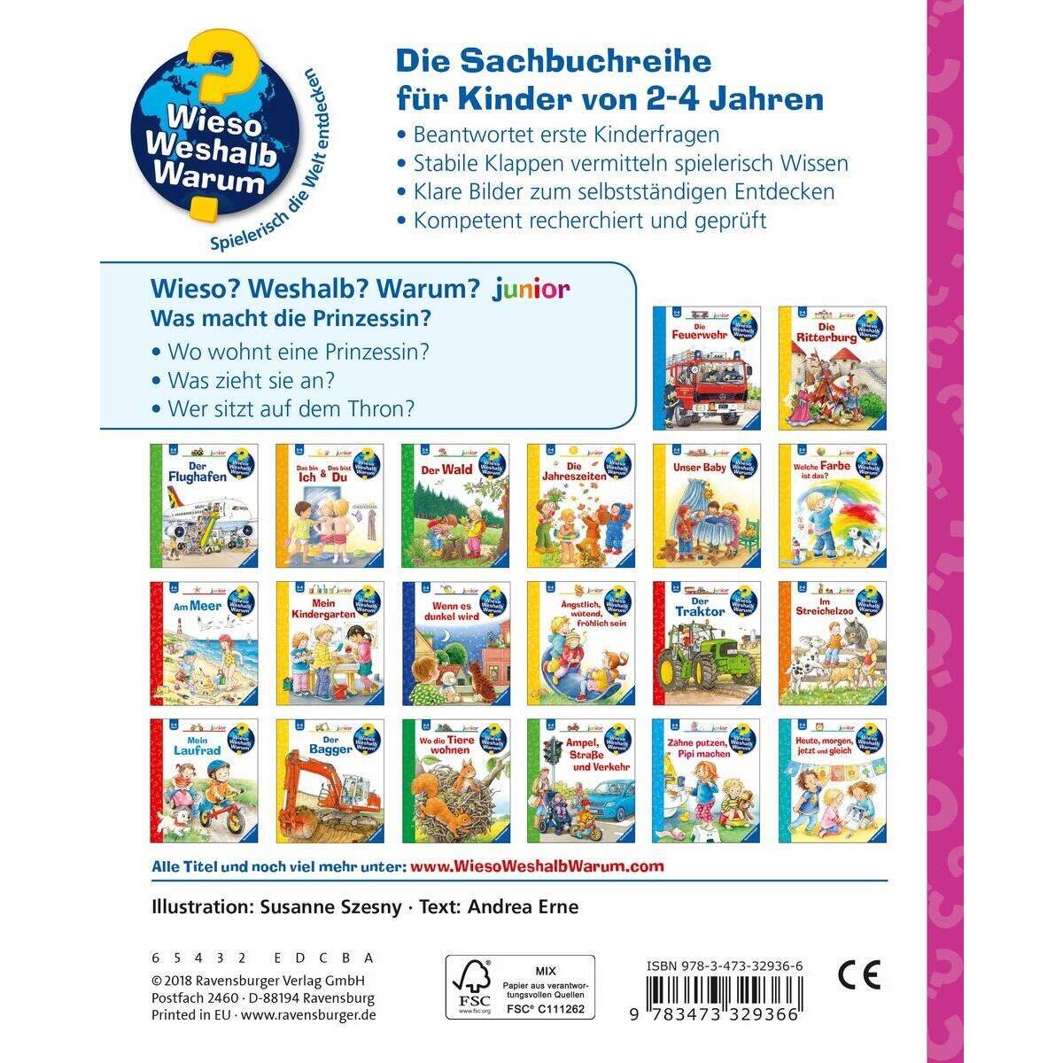 Ravensburger Wieso? Weshalb? Warum? Band. 19: Was macht die Prinzessin?
