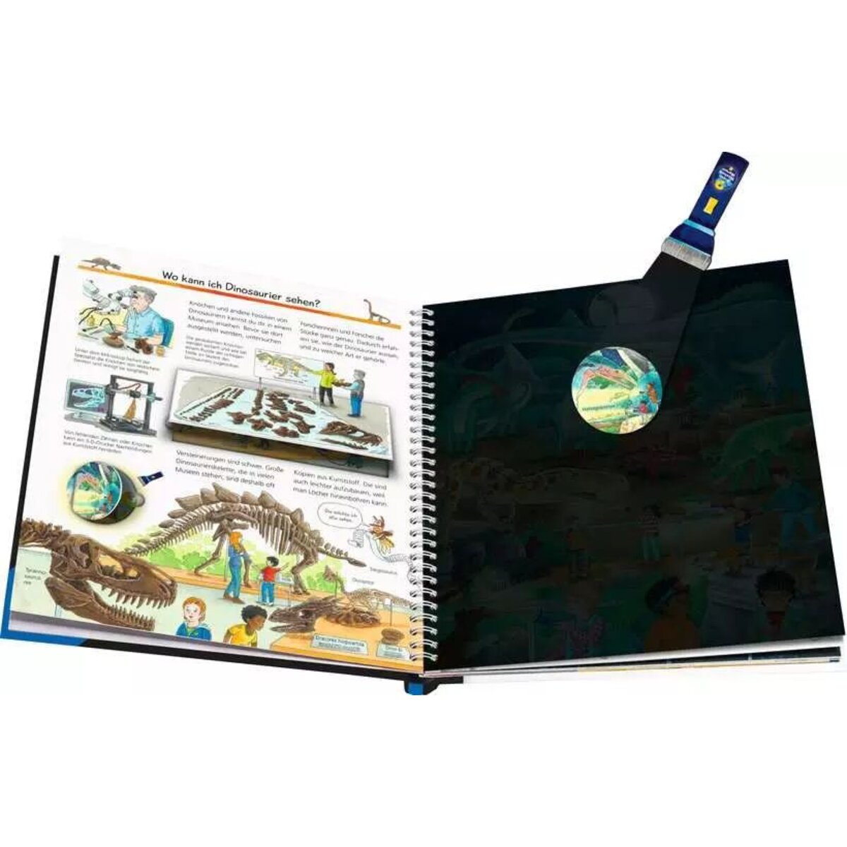 Ravensburger Wieso? Weshalb? Warum? Leuchte & entdecke: Dinosaurier