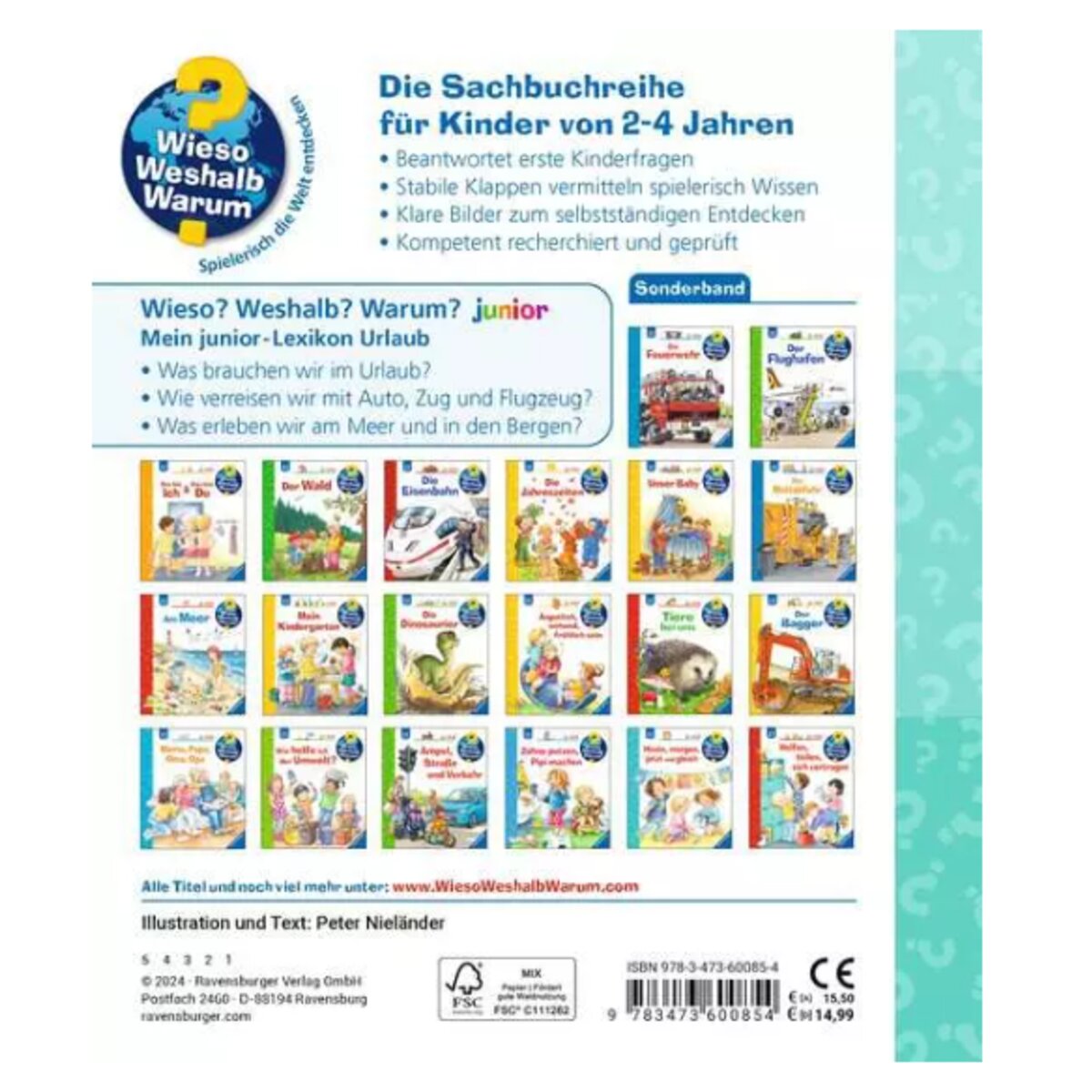 Ravensburger Wieso? Weshalb? Warum? Mein junior-Lexikon: Urlaub