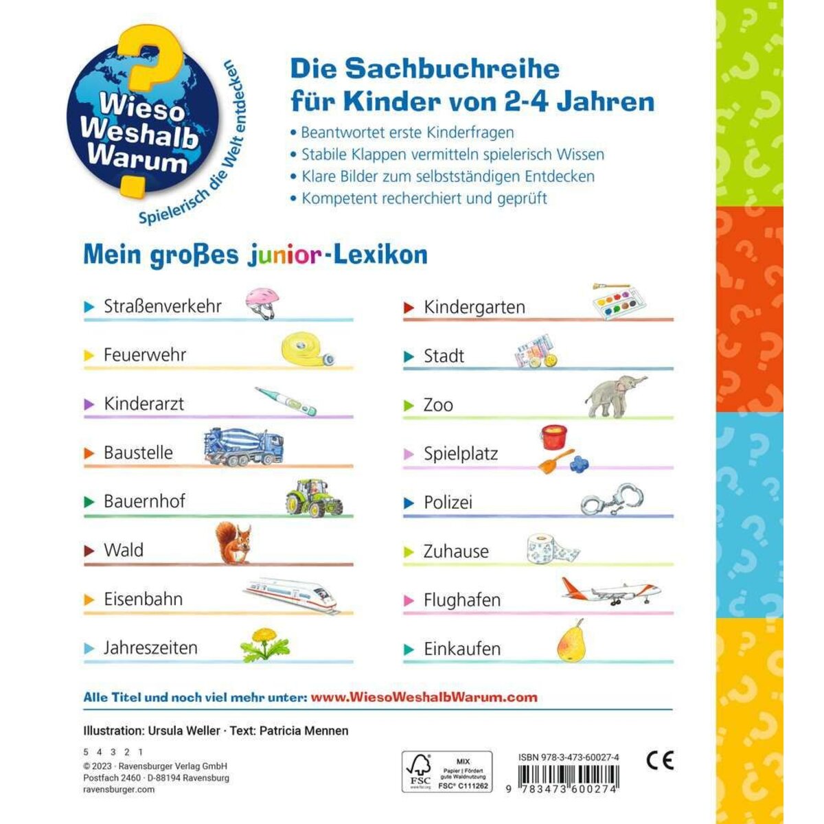 Ravensburger Wieso? Weshalb? Warum? Mein großes junior-Lexikon