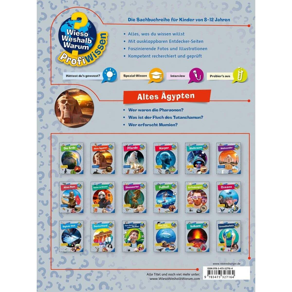 Ravensburger Wieso? Weshalb? Warum? ProfiWissen, Band 2: Altes Ägypten