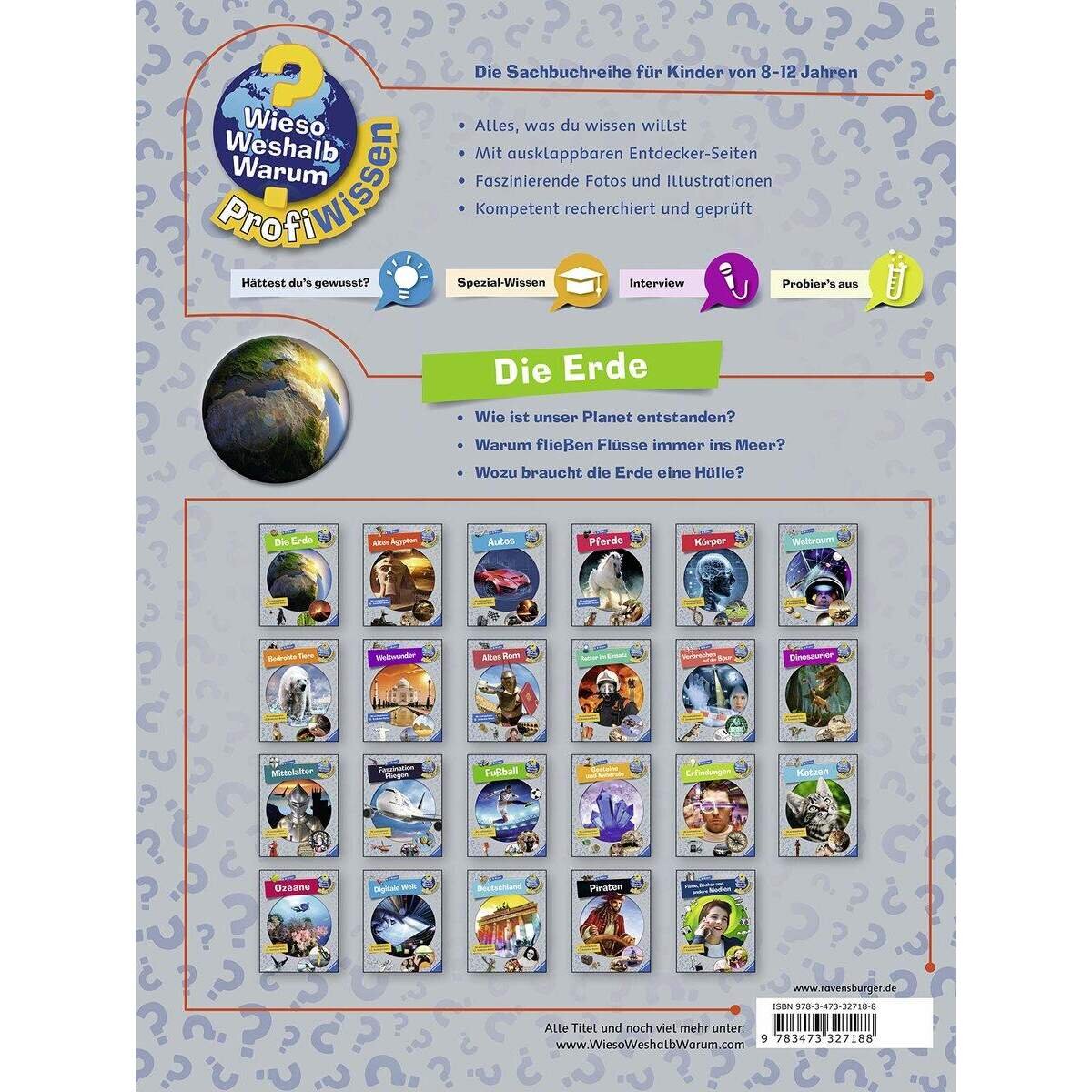 Ravensburger Wieso? Weshalb? Warum? ProfiWissen, Band. 1: Die Erde