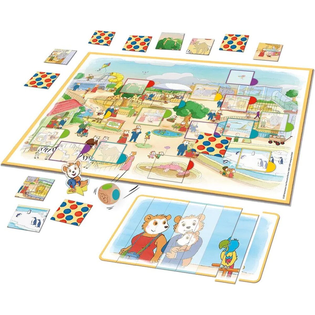 Schmidt Spiele Bobo Siebenschläfer, Im Zoo