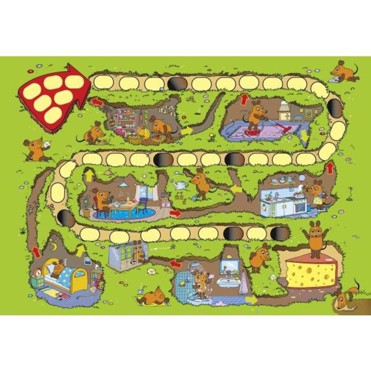 Schmidt Spiele Die Sendung mit der Maus, Mausefalle