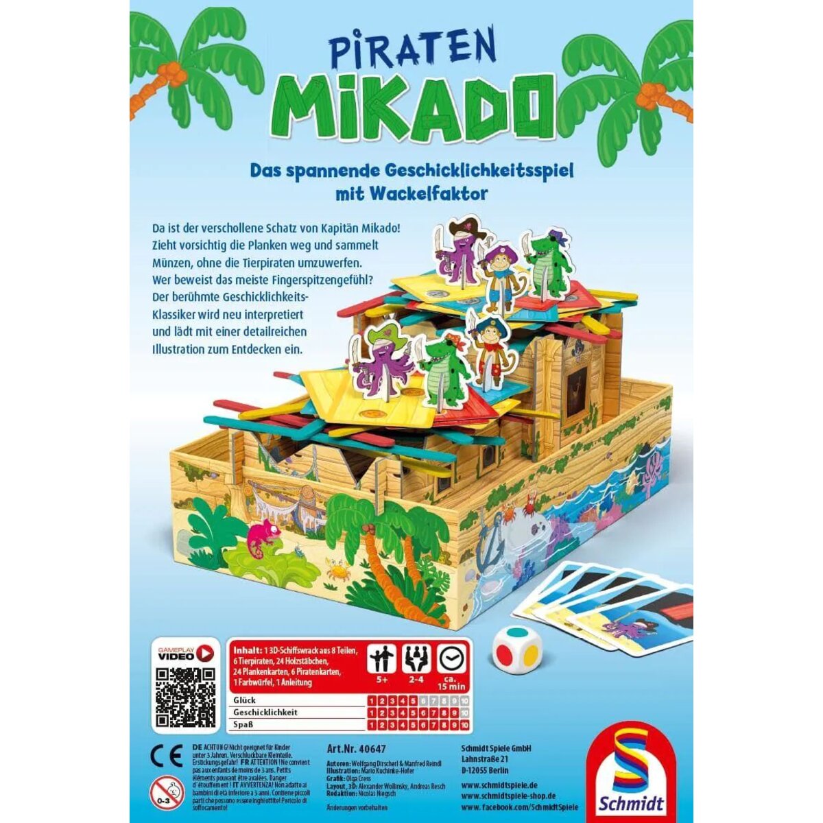 Schmidt Spiele Piraten-Mikado
