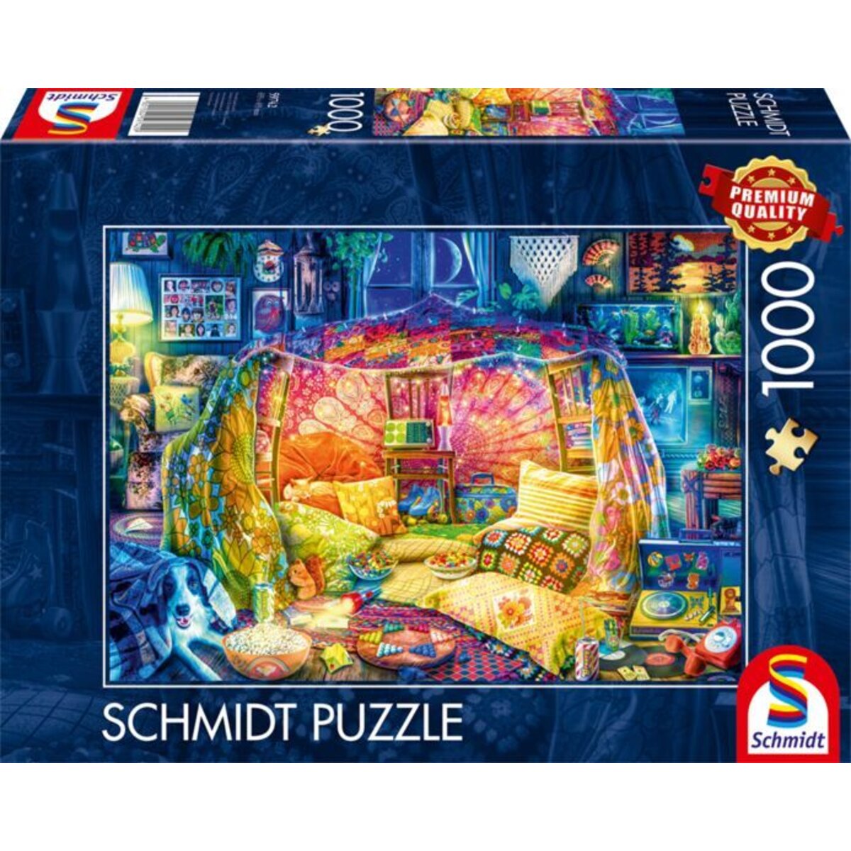 Schmidt Spiele Puzzle - Gemütliche Höhle, 1000 Teile