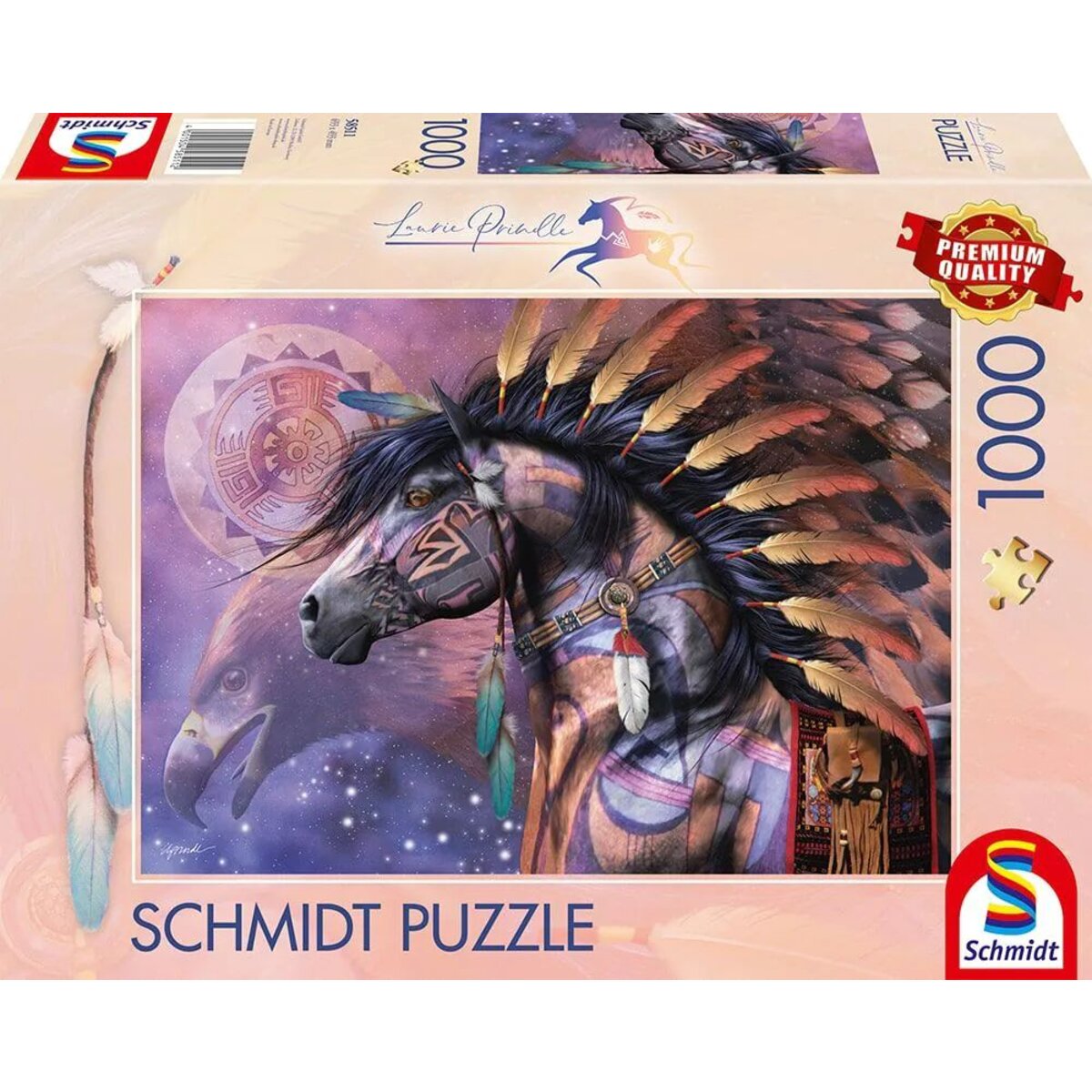Schmidt Spiele Puzzle Laurie Prindle: Schamane, 1.000 Teile