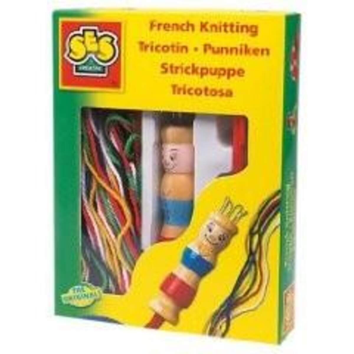 SES Creative 00862 Strickpuppe und Wolle