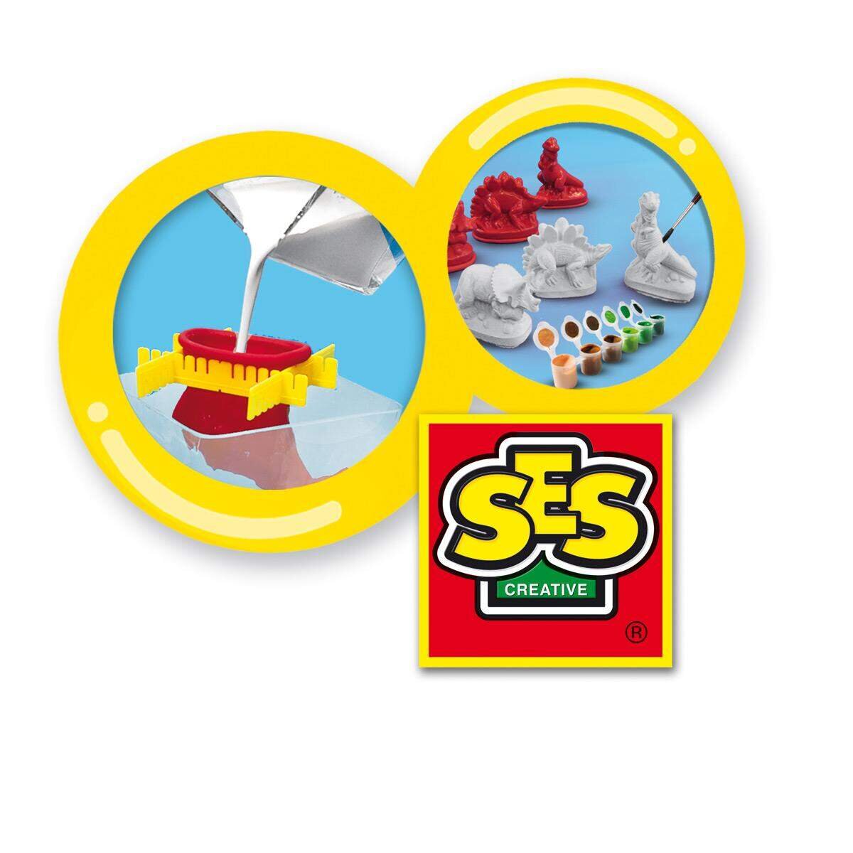 SES Creative 01406 Gipsgießset Dinos