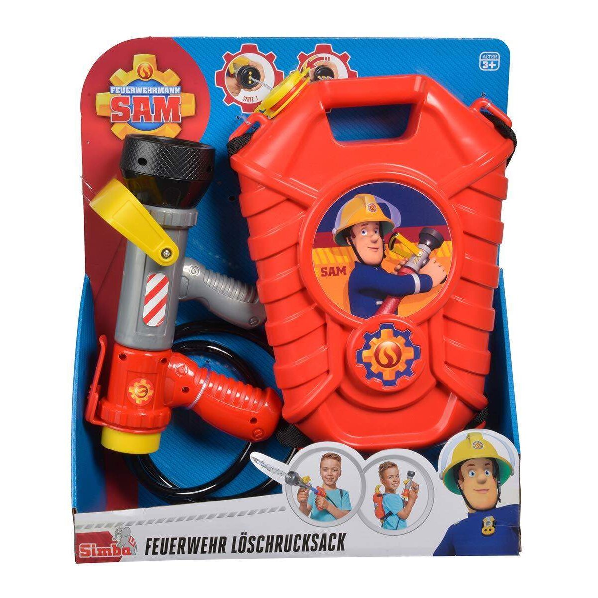 Simba Feuerwehrmann Sam Feuerwehr Tankrucksack