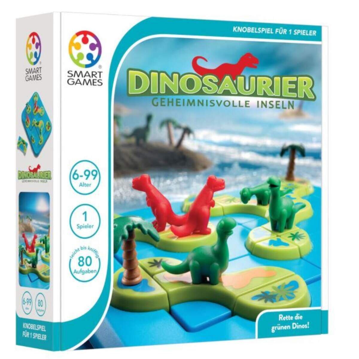 Smart Games Deluxe Dinosaurier Geheimnisvolle Inseln