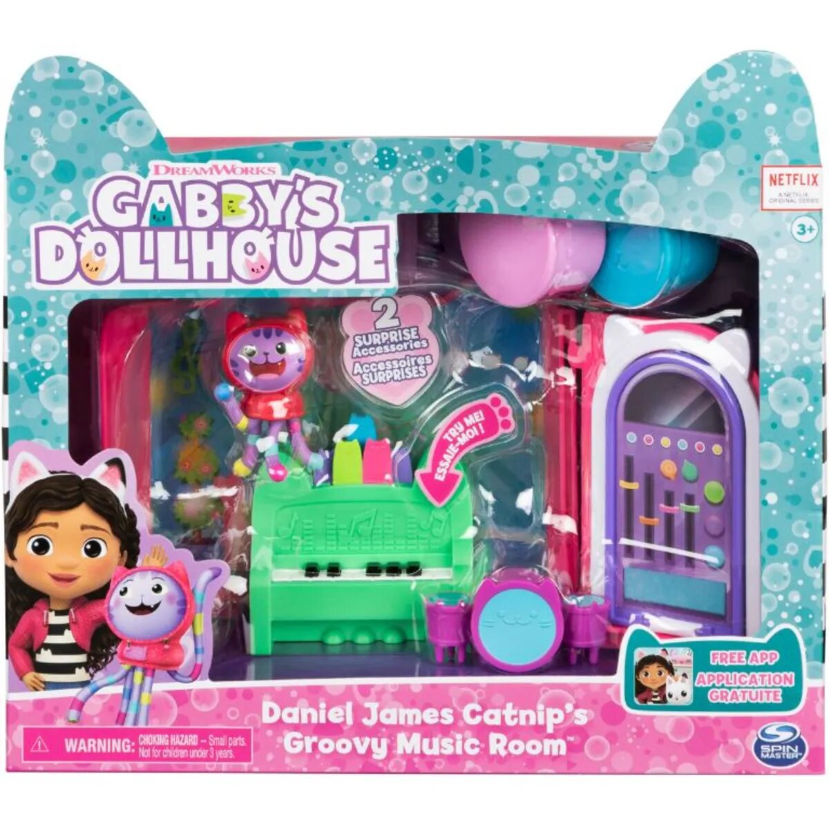 Spin Master Gabbys Dollhouse Groovy Music Room