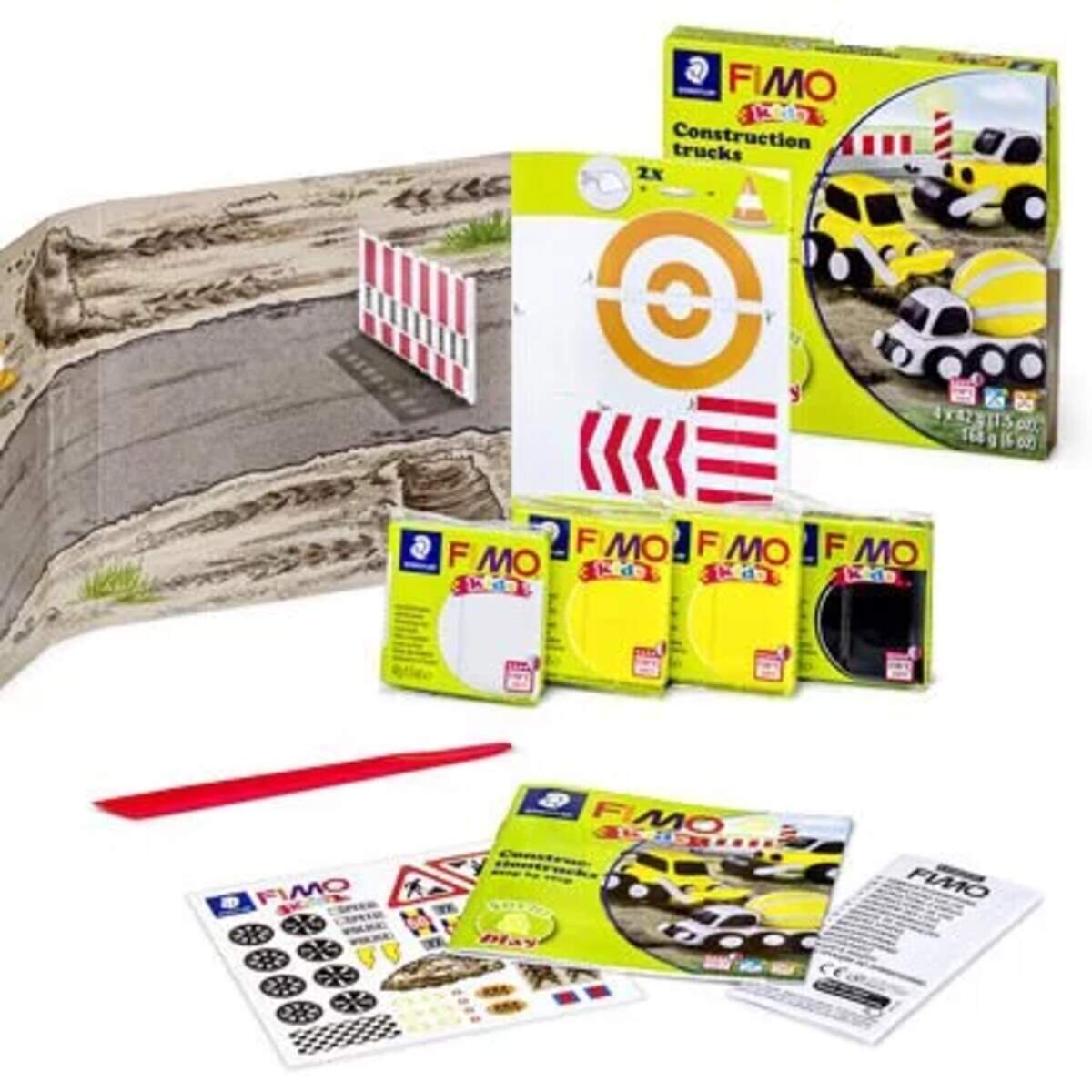 STAEDTLER® FIMO® kids 8034 Construction trucks