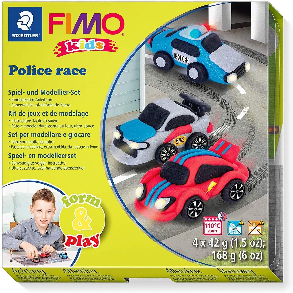 STAEDTLER® FIMO kids form&play “Police Race”