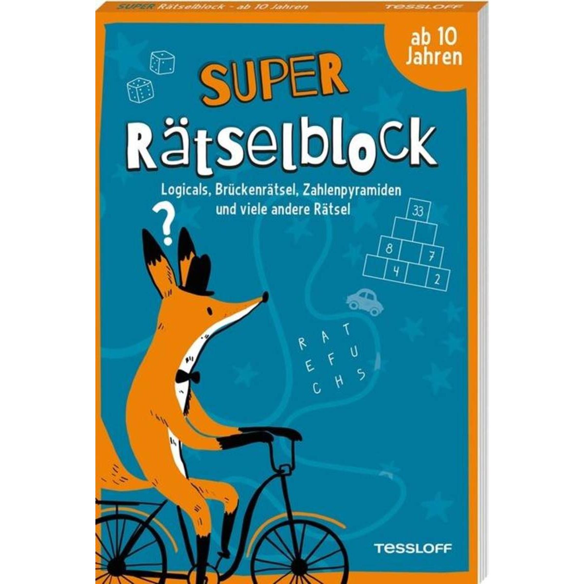 Tessloff Super Rätselblock ab 10 Jahren.