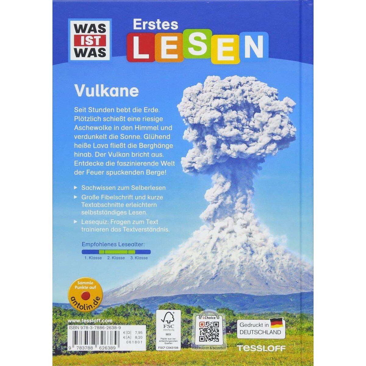 Tessloff WAS IST WAS Erstes Lesen, Band 3: Vulkane