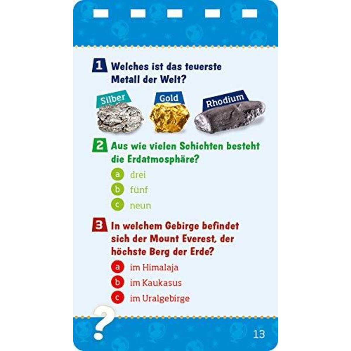 Tessloff WAS IST WAS Quiz Rekorde der Erde: Über 100 Fragen und Antworten!