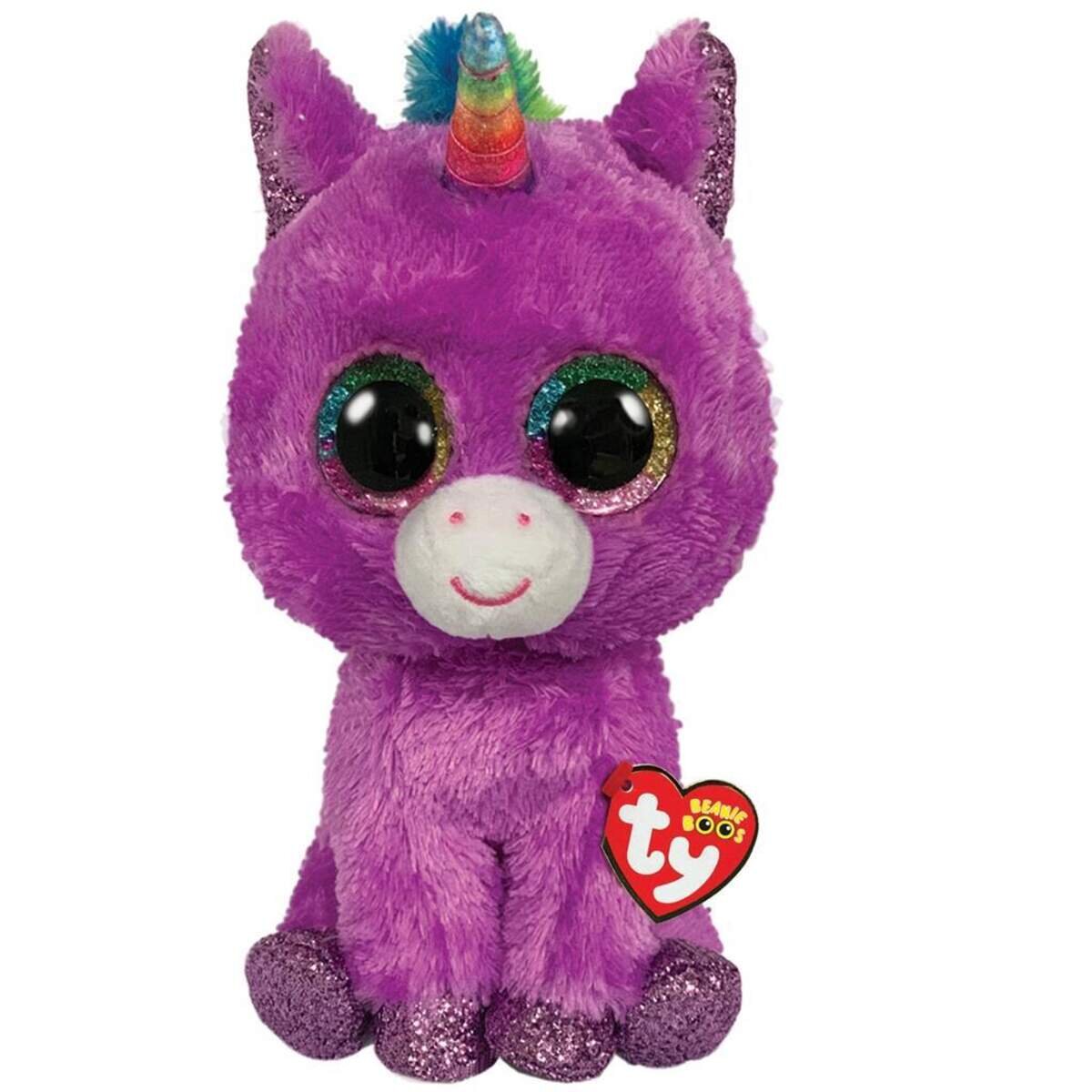 ty Beanie Boo Einhorn Rosette, 24cm