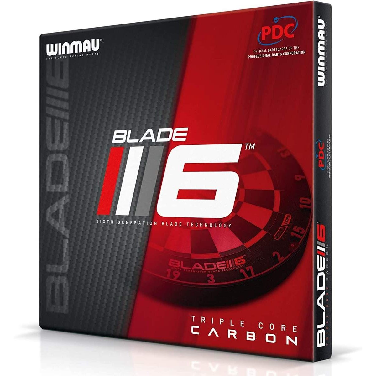 Winmau Blade 6 Series Professional Bristle Klassische Dartboard