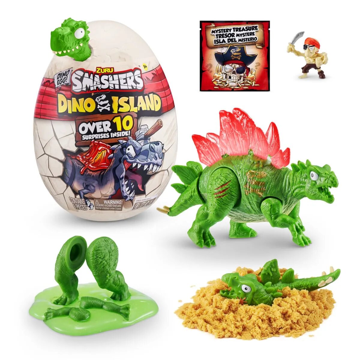 Zuru Smashers Dino Island, 1 Set, 3-fach sortiert