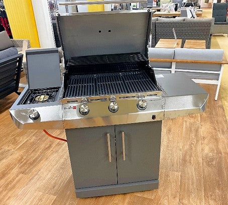 Aufbau und Eindruck des Char-Broil Tru-Infrared Gasgrills T-36G