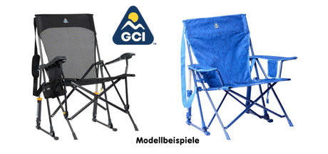 Neu in unserem Sortiment: GCI-Camping-Sessel mit SCHAUKEL-FUNKTION