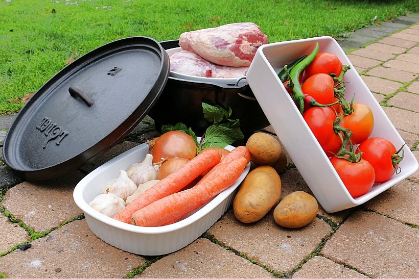 Lamm Curry aus dem Dutch Oven - Rezept