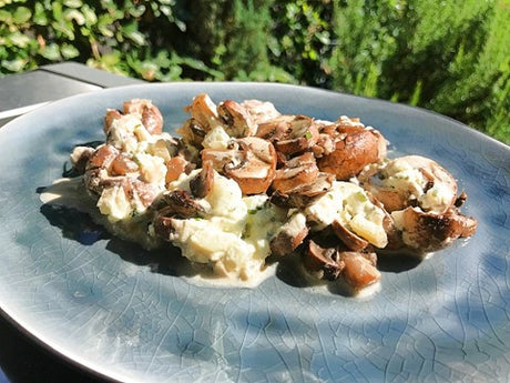 Champignon-Päckchen vom Grill – Rezept