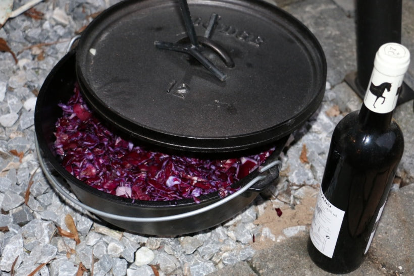 Rotkohl aus dem Dutch Oven – Rezept