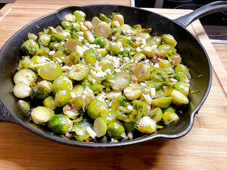 Rosenkohl in der Grill-Pfanne - Rezept