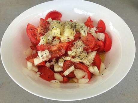 Tomaten-Salat wie Tilo ihn gerne mag – Rezept