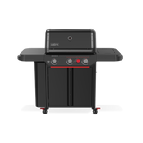 Weber® Genesis® E-330WR Stealth Gasgrill inkl. Drehspieß