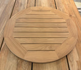 Siena Garden Teak-Drehteller Lazy Susan, Ø 64 cm