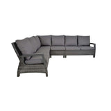 Lesli Living Loungegruppe Prato Forte mit Tisch Prato 140x85cm