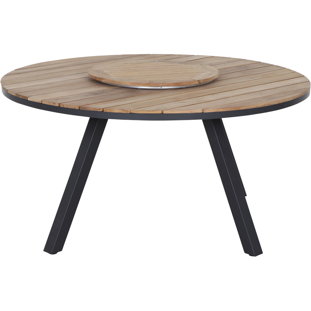 Siena Garden Teak-Drehteller Lazy Susan, Ø 64 cm
