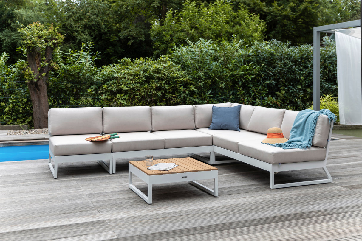 Kettler Ocean Skid Loungegruppe mit Tisch