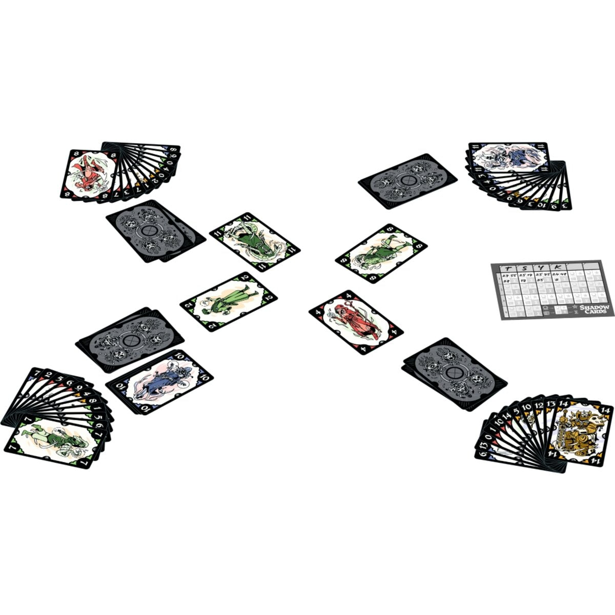 AMIGO Shadow Cards Strategie Kartenspiel mit Punkteblock (ab Sept. 2025)