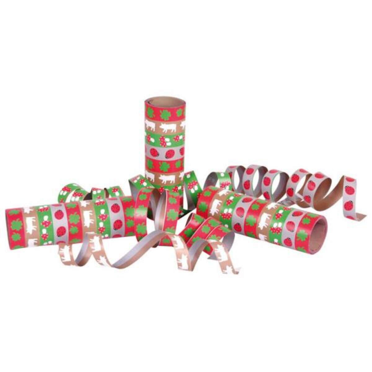 amscan 6341 Luftschlangen mit dem Motiv Glückssymbole, 3 Stück