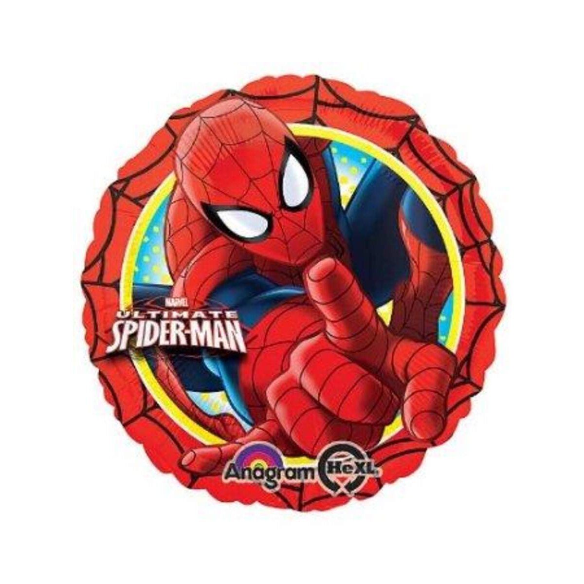 amscan Folienballon Spiderman, 43 cm