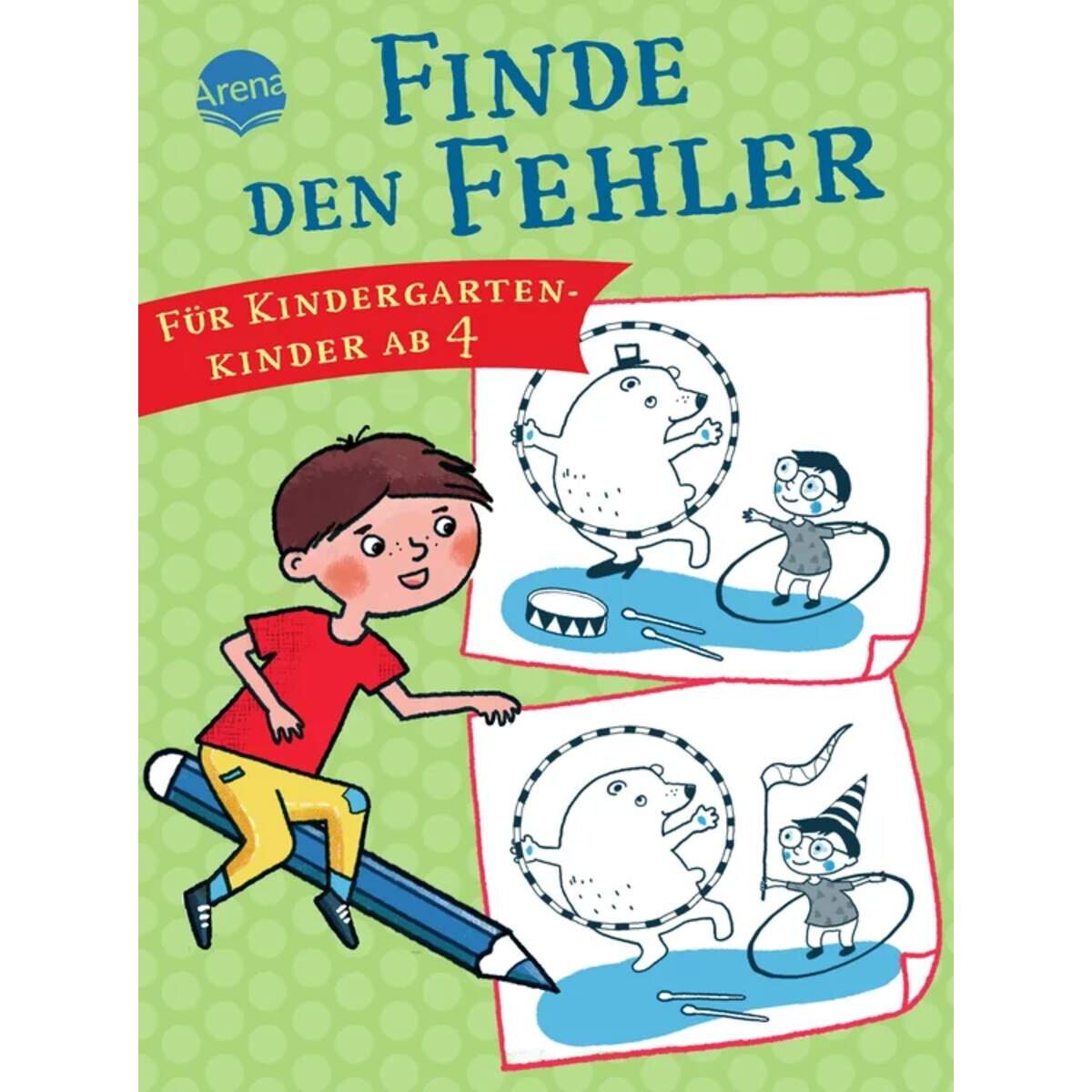 Arena Ganter, Finde den Fehler. Für Kindergartenkinder