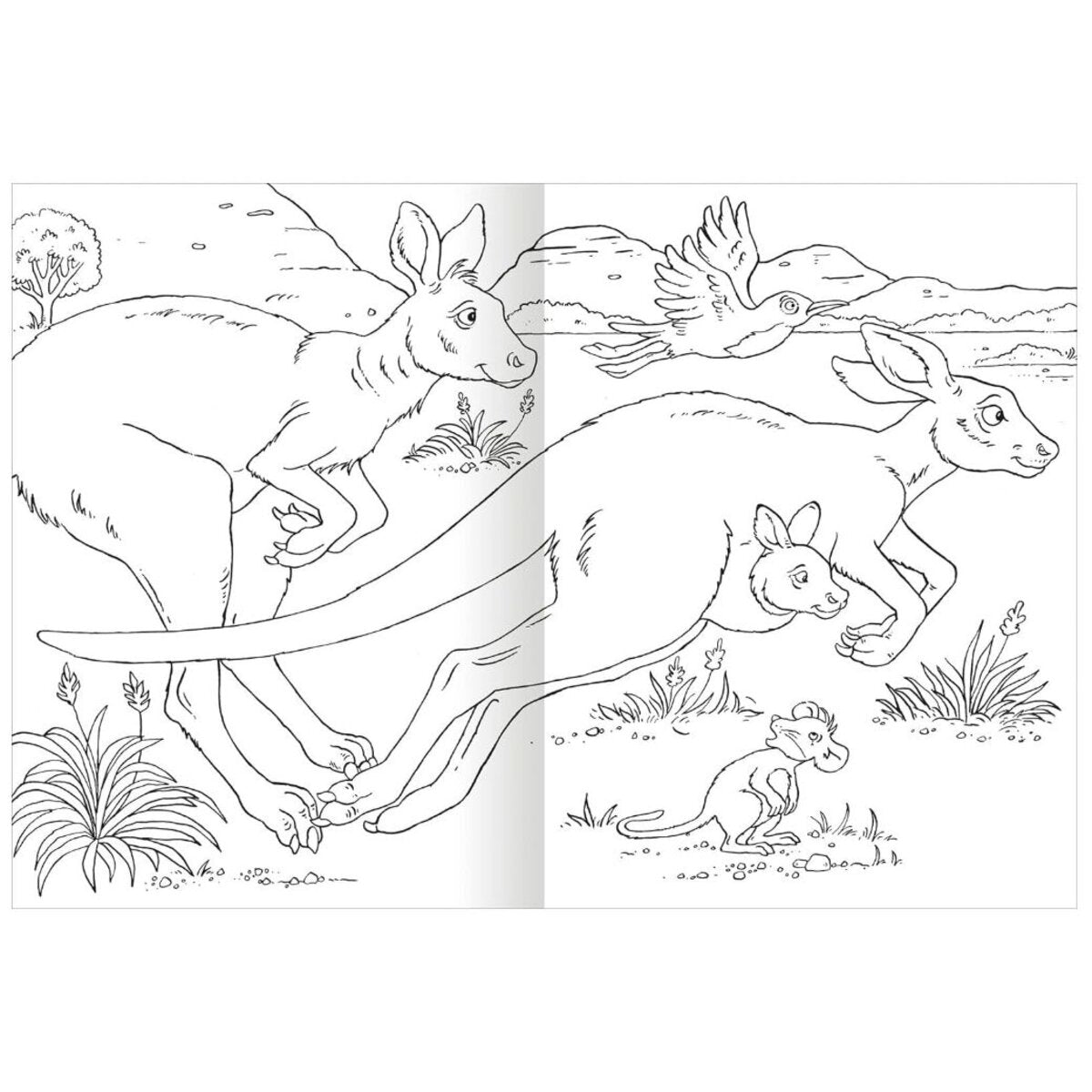 ars Edition Das superdicke Malbuch – Tiere